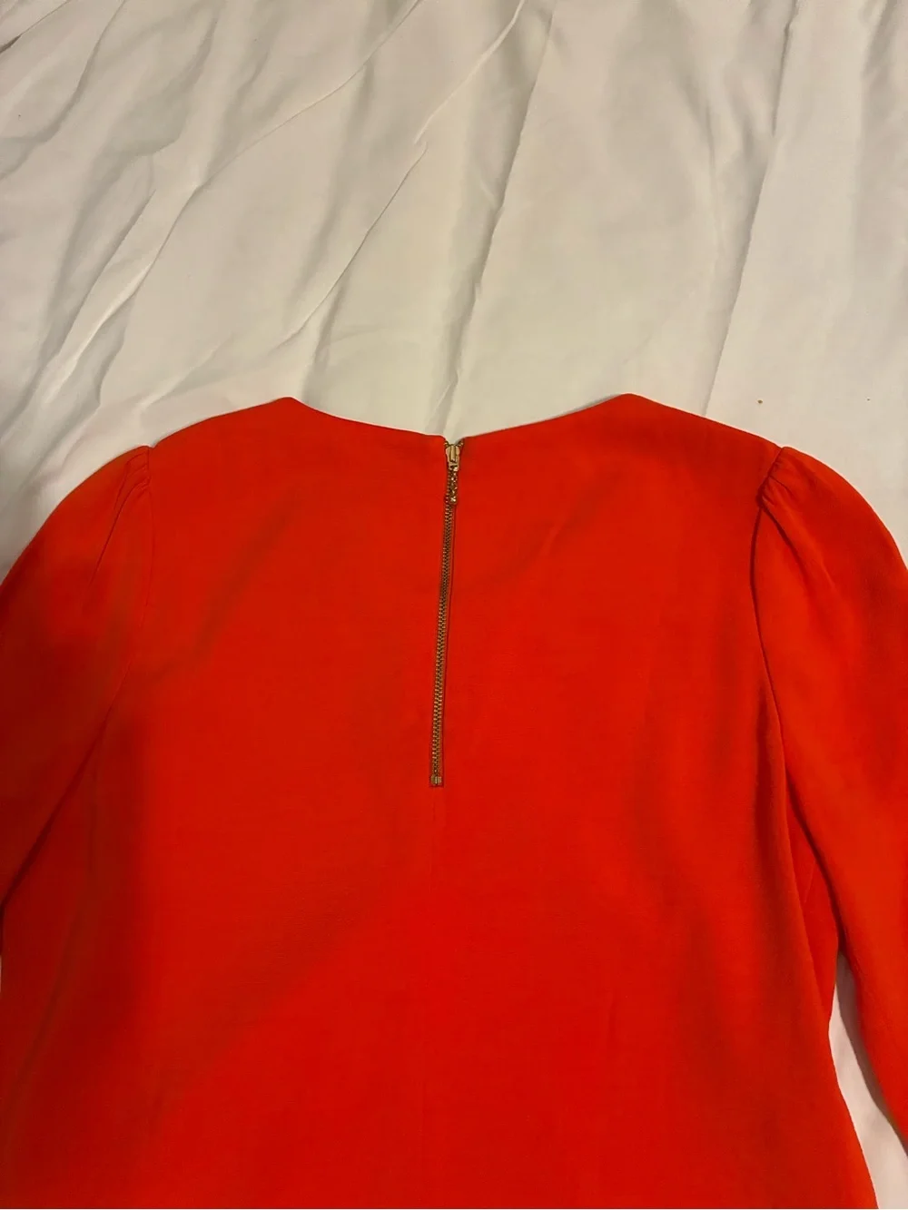 kate spade Bright orange Embellished Neck Tunic